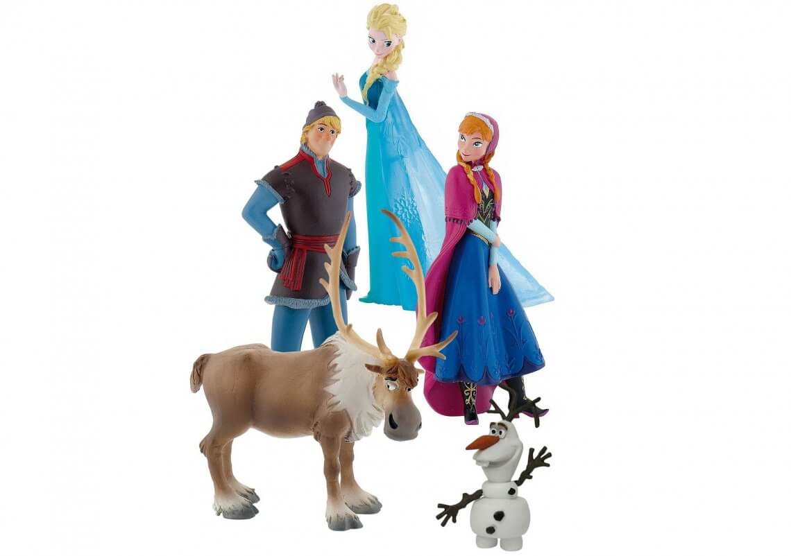 les jouets de reine des neiges