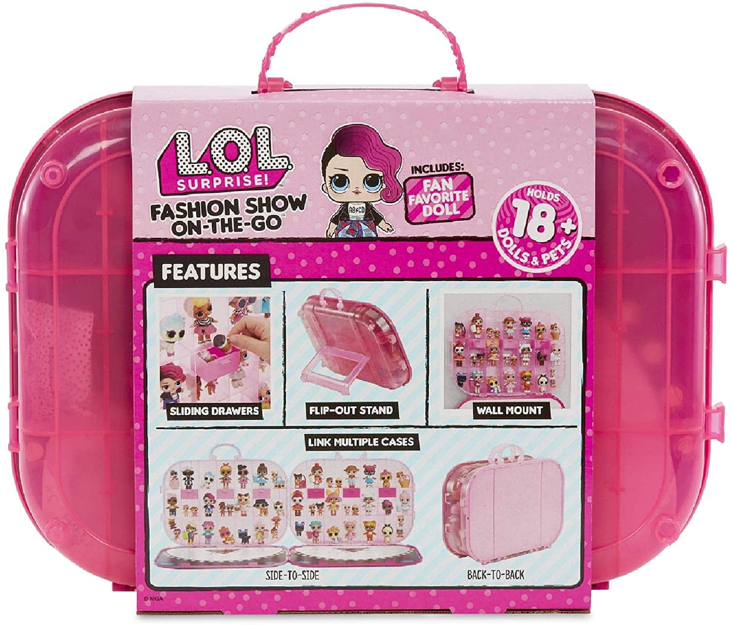 valise poupee lol