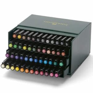 Le coffret de 48 feutres Pitt 167148 de la marque Faber-Castell
