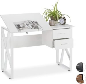 bureau pupitre inclinable