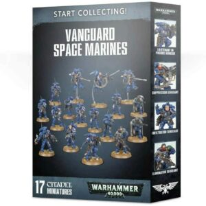 Les figurines Vanguard Space Marines de Games Workshop