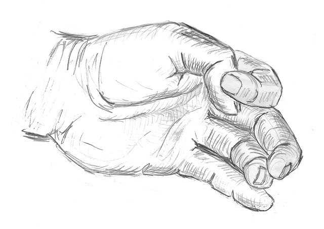 Comment dessiner une main
