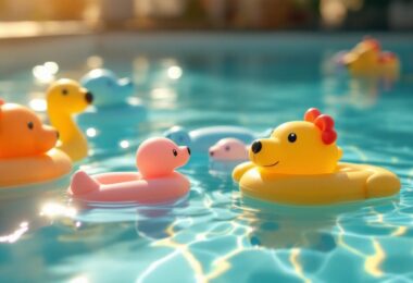 découvrez comment choisir des jeux aquatiques adaptés et sécurisés pour les enfants de moins de 6 ans afin de garantir leur sécurité autour de la piscine.